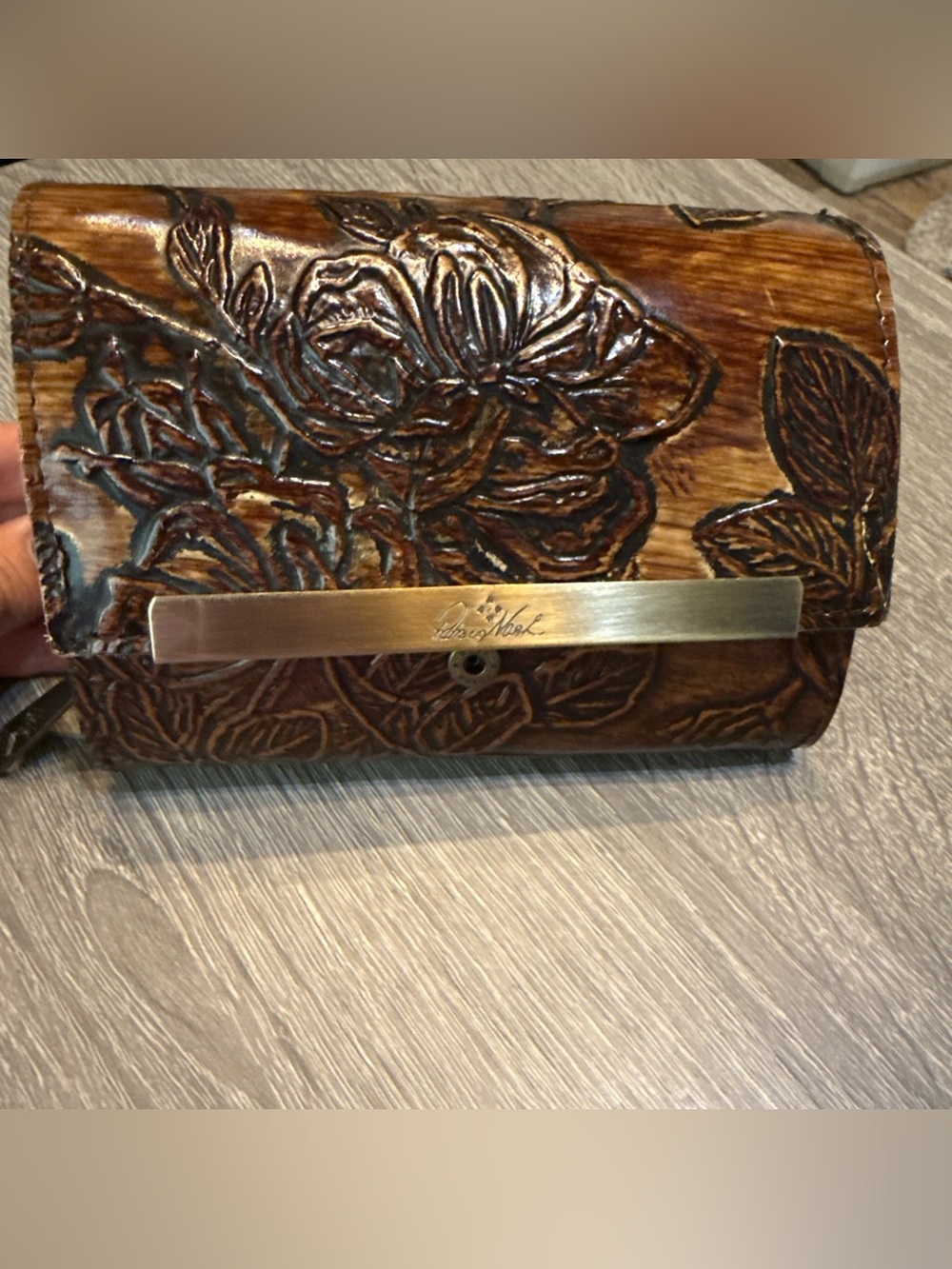 Patricia Nash Tooled Leather Wallet